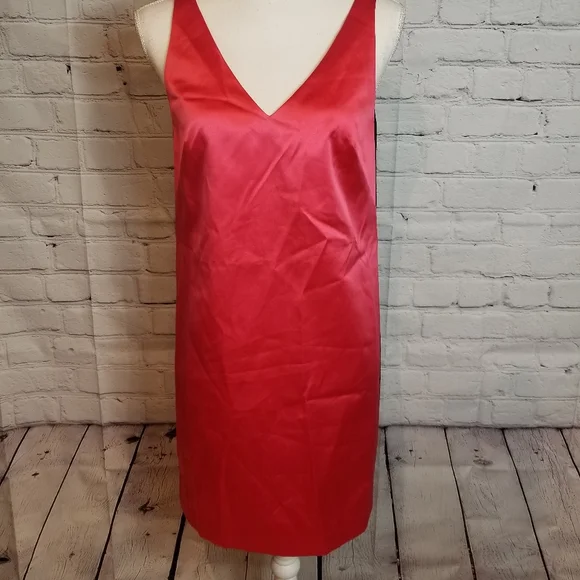 abs by allen schwartz red dress ALLEN SCHWARTZ RED SEQUIN MINI DRESS